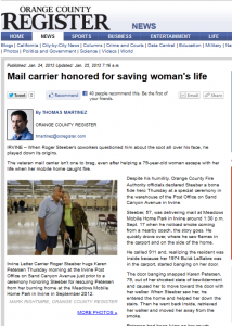 News article about fire rescue