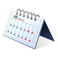 Planning calendar for CERT meetings